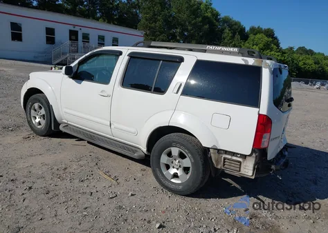 2007 Nissan Pathfinder Se from USA, damaged, VIN 5N1AR18U27C616682